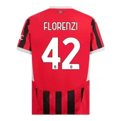 AC Milan Florenzi 42 Shirt Heren Thuis 2024/25 AC Milan Florenzi 42 Shirt Heren Thuis 2024/25