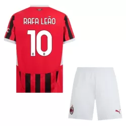 AC Milan Rafael Leao 10 Tenue Kind Thuis 2024/25 AC Milan Rafael Leao 10 Tenue Kind Thuis 2024/25