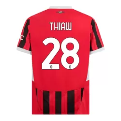 AC Milan Thiaw 28 Shirt Heren Thuis 2024/25 AC Milan Thiaw 28 Shirt Heren Thuis 2024/25