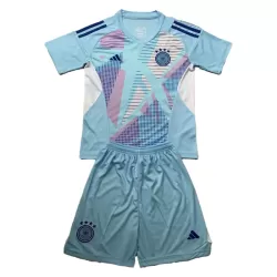 Duitsland Keeper Tenue Kind EK 2024 Blauwe Duitsland Keeper Tenue Kind EK 2024 Blauwe