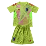 Italië Keeper Tenue Kind EK 2024 Gele