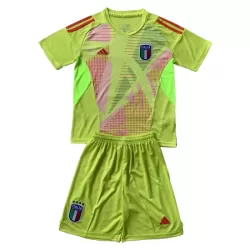 Italië Keeper Tenue Kind EK 2024 Gele Italië Keeper Tenue Kind EK 2024 Gele