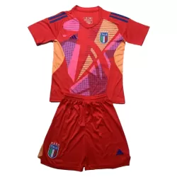 Italië Keeper Tenue Kind EK 2024 Rode Italië Keeper Tenue Kind EK 2024 Rode