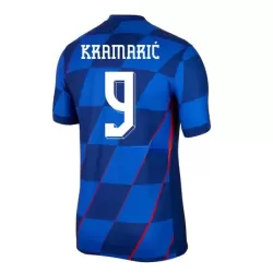 Kroatië Kramaric 9 Shirt Heren Uit EK 2024 Kroatië Kramaric 9 Shirt Heren Uit EK 2024