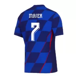 Kroatië Majer 7 Shirt Heren Uit EK 2024 Kroatië Majer 7 Shirt Heren Uit EK 2024