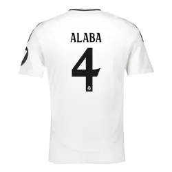 Real Madrid Alaba 4 Shirt Heren Thuis 2024/25 Real Madrid Alaba 4 Shirt Heren Thuis 2024/25