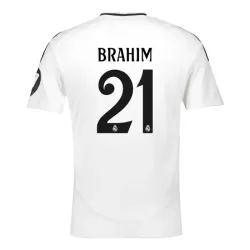 Real Madrid Brahim 21 Shirt Heren Thuis 2024/25 Real Madrid Brahim 21 Shirt Heren Thuis 2024/25