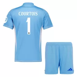 Real Madrid Courtois 1 Keeper Tenue Kind Thuis 2024/25 Real Madrid Courtois 1 Keeper Tenue Kind Thuis 2024/25