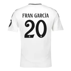 Real Madrid Fran Garcia 20 Shirt Heren Thuis 2024/25 Real Madrid Fran Garcia 20 Shirt Heren Thuis 2024/25