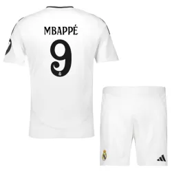 Real Madrid Mbappé 9 Tenue Kind Thuis 2024/25 Real Madrid Mbappé 9 Tenue Kind Thuis 2024/25