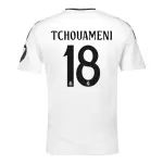 Real Madrid Tchouaméni 18 Shirt Heren Thuis 2024/25