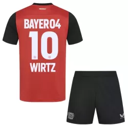 Bayer Leverkusen Florian Wirtz 10 Tenue Kind Thuis 2024/25 Bayer Leverkusen Florian Wirtz 10 Tenue Kind Thuis 2024/25