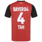 Bayer Leverkusen Jonathan Tah 4 Shirt Heren Thuis 2024/25