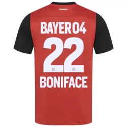 Bayer Leverkusen Victor Boniface 22 Shirt Heren Thuis 2024/25 Bayer Leverkusen Victor Boniface 22 Shirt Heren Thuis 2024/25