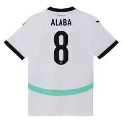 Oostenrijk Alaba 8 Shirt Heren Uit EK 2024 Oostenrijk Alaba 8 Shirt Heren Uit EK 2024
