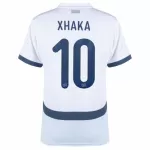 Zwitserland Xhaka 10 Shirt Heren Uit EK 2024