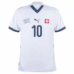 Zwitserland Xhaka 10 Shirt Heren Uit EK 2024