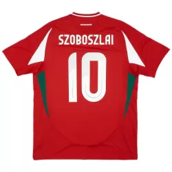 Hongarije Szoboszlai 10 Shirt Heren Thuis EK 2024 Hongarije Szoboszlai 10 Shirt Heren Thuis EK 2024