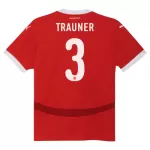 Oostenrijk Gernot Trauner 3 Shirt Heren Thuis EK 2024