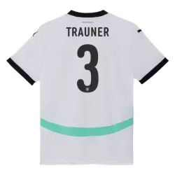 Oostenrijk Gernot Trauner 3 Shirt Heren Uit EK 2024 Oostenrijk Gernot Trauner 3 Shirt Heren Uit EK 2024