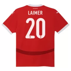 Oostenrijk Konrad Laimer 20 Shirt Heren Thuis EK 2024 Oostenrijk Konrad Laimer 20 Shirt Heren Thuis EK 2024