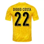 Portugal Diogo Costa 22 Keeper Shirt Heren EK 2024 Gele