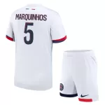 Paris Saint-Germain Marquinhos 5 Tenue Kind Uit 2024/25
