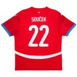 Tsjechië Soucek 22 Shirt Heren Thuis EK 2024