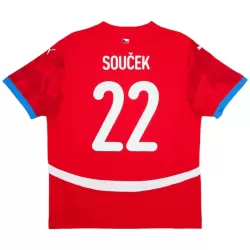 Tsjechië Soucek 22 Shirt Heren Thuis EK 2024 Tsjechië Soucek 22 Shirt Heren Thuis EK 2024