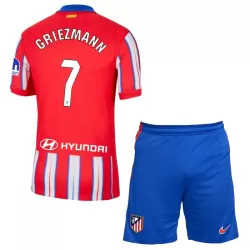 Atlético Madrid Griezmann 7 Tenue Kind Thuis 2024/25 Atlético Madrid Griezmann 7 Tenue Kind Thuis 2024/25