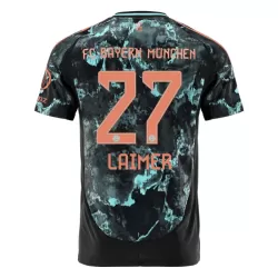 FC Bayern München Laimer 27 Shirt Heren Uit 2024/25 FC Bayern München Laimer 27 Shirt Heren Uit 2024/25