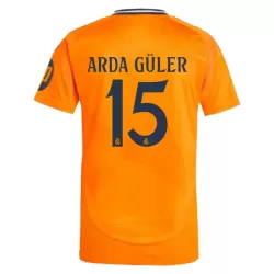 Real Madrid Arda Guler 15 Shirt Heren Uit 2024/25 Real Madrid Arda Guler 15 Shirt Heren Uit 2024/25
