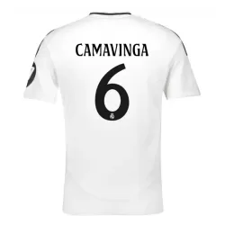 Real Madrid Camavinga 6 Shirt Heren Thuis 2024/25 Real Madrid Camavinga 6 Shirt Heren Thuis 2024/25