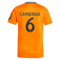 Real Madrid Camavinga 6 Shirt Heren Uit 2024/25 Real Madrid Camavinga 6 Shirt Heren Uit 2024/25