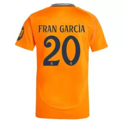 Real Madrid Fran Garcia 20 Shirt Heren Uit 2024/25 Real Madrid Fran Garcia 20 Shirt Heren Uit 2024/25