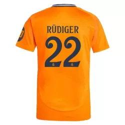 Real Madrid Rudiger 22 Shirt Heren Uit 2024/25 Real Madrid Rudiger 22 Shirt Heren Uit 2024/25