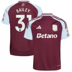 Aston Villa Bailey 31 Shirt Heren Thuis 2024/25 Aston Villa Bailey 31 Shirt Heren Thuis 2024/25