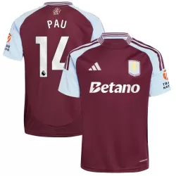 Aston Villa Pau 14 Shirt Heren Thuis 2024/25 Aston Villa Pau 14 Shirt Heren Thuis 2024/25