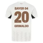 Bayer Leverkusen Alejandro Grimaldo 20 Shirt Heren Uit 2024/25