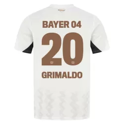 Bayer Leverkusen Alejandro Grimaldo 20 Shirt Heren Uit 2024/25 Bayer Leverkusen Alejandro Grimaldo 20 Shirt Heren Uit 2024/25