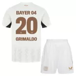Bayer Leverkusen Alejandro Grimaldo 20 Tenue Kind Uit 2024/25