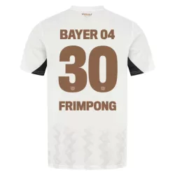 Bayer Leverkusen Jeremie Frimpong 30 Shirt Heren Uit 2024/25 Bayer Leverkusen Jeremie Frimpong 30 Shirt Heren Uit 2024/25