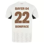 Bayer Leverkusen Victor Boniface 22 Shirt Heren Uit 2024/25