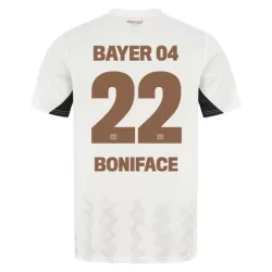 Bayer Leverkusen Victor Boniface 22 Shirt Heren Uit 2024/25 Bayer Leverkusen Victor Boniface 22 Shirt Heren Uit 2024/25
