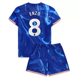 Chelsea Enzo 8 Tenue Kind Thuis 2024/25 Chelsea Enzo 8 Tenue Kind Thuis 2024/25