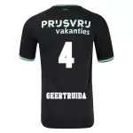Feyenoord Rotterdam Geertruida 4 Shirt Heren Uit 2024/25
