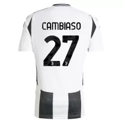 Juventus Cambiaso 27 Shirt Heren Thuis 2024/25 Juventus Cambiaso 27 Shirt Heren Thuis 2024/25