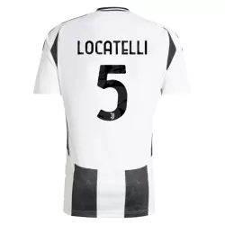Juventus Locatelli 5 Shirt Heren Thuis 2024/25 Juventus Locatelli 5 Shirt Heren Thuis 2024/25