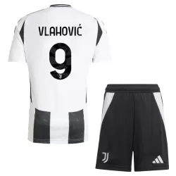 Juventus Vlahovic 9 Tenue Kind Thuis 2024/25 Juventus Vlahovic 9 Tenue Kind Thuis 2024/25