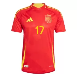 Spanje Williams JR 17 Shirt Heren Thuis EK 2024